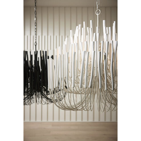 Tilda 6 Light 36 inch Black Chandelier Ceiling Light, Large